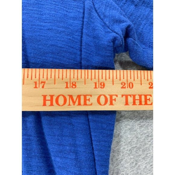 Los Angeles Dodgers Baseball Short Sleeve Henley Shirt (Men's Small) Blue - Picture 7 of 10